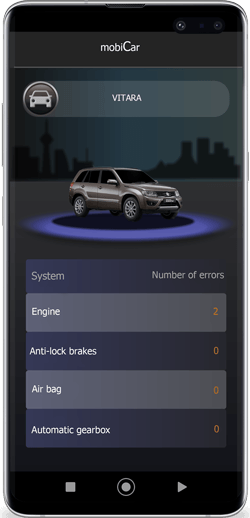 Health Diagnostics Mobile Interface